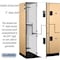 Salsbury Industries 2 Tier 'S' Designer Locker, 54"Wx76"Hx24"D, 6 Door, Maple 18-27364MAP - alternate 8